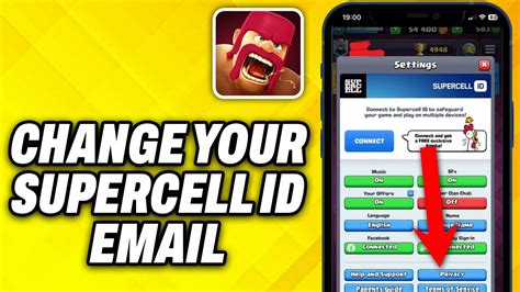 Change Your Supercell ID Email .